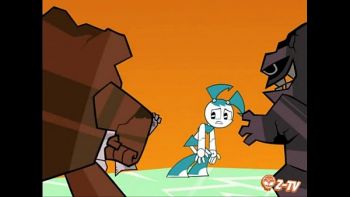 Робот большой и маленький